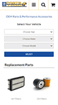 Mobile Screenshot of gmpartstaxi.com